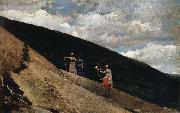 Winslow Homer In the Mountains oil painting on canvas